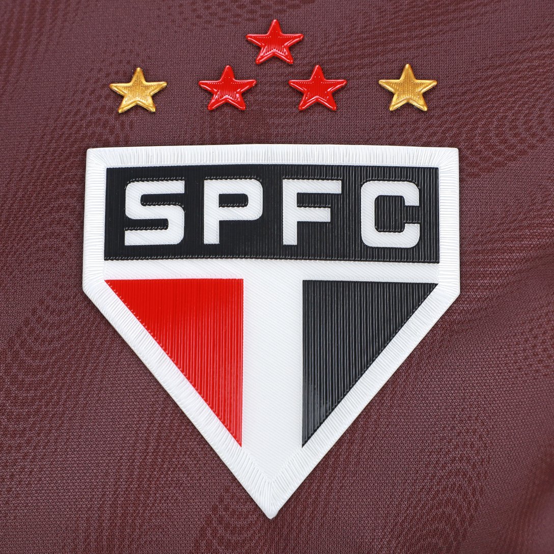Camisa Goleiro São Paulo FC 26/27 New Balance Masculina Oficial Vinho
